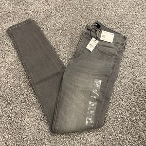 Mid rise express jeans